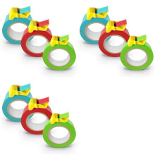Tape Cap Compact Tape Dispenser,9Pack for 1inch, 1-1/2inch and 2inch Masking and Painter'S Tape,DIY Painting Accessories