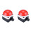 2X E-Stop Pedal Push Button Without Fixation Waterproof Self Reset Momentary Foot   Mushroom 1