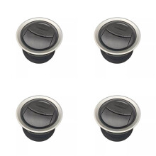 4X Car Dashboard Air Outlet Nozzle DK49-64930-B91 8A6HAQ18B09 for Fiesta 2006-2016 Air Vent Grille Diffuser 1781738
