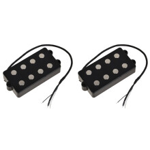 2X Pastilla para Bajo Eléctrico de 4 Cuerdas Lic. BigSound Fit N Bass WOM4.