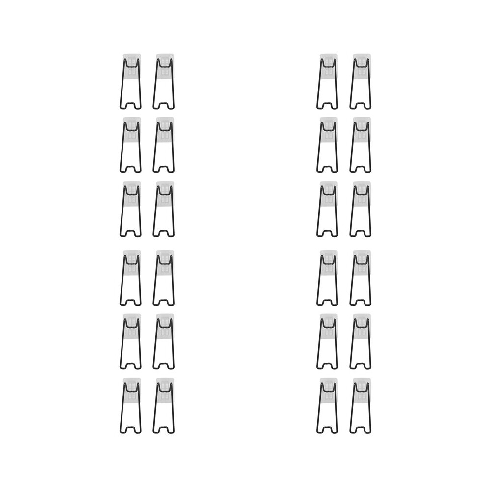 24 Pcs Picture Frame Bracket, Picture Frame Easel Bracket, Stainless Steel Picture Frame Bracket 5.12X2.17inch 6031193672631
