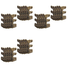 30 Stuks Skiffers Plint Hoekbeschermers, Massief Messing Plint Beschermers, Plint Hoekbeschermers Brons