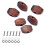 12 Pcs/Set Guitar Tuning Peg Buttons, Tuning Pegs Knobs Machine Heads Buttons for Guitar 4