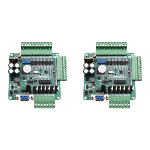 2X FX3U-14MT High Speed with Analog Programmable Controller PLC Industrial Board FX3U-14MT