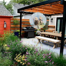 6Pack 8 Inch Sublimation Wind Spinner Blanks 3D Wind Spinners Hanging Wind Spinner for Indoor Outdoor Garden Decoration