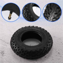 2Conjunto Tubo Interno de Pneu Off-Road 200X50 para  Scooter Elétrica Pneumático Resistente Ao Desgaste