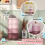 Homcom Four-Tier Kids Storage Boxes, Plastic Storage Units with Four Drawers, Pink 6