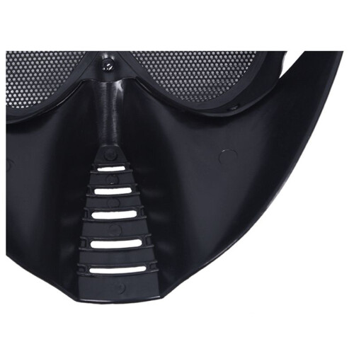 5X Mask Airsoft Protective Mask Paintball Black New
