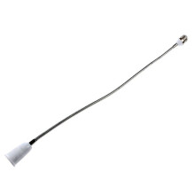 3X E27 to E27 Light Lamp Bulb Flexible Extension Adaptor Converter (White,60cm)