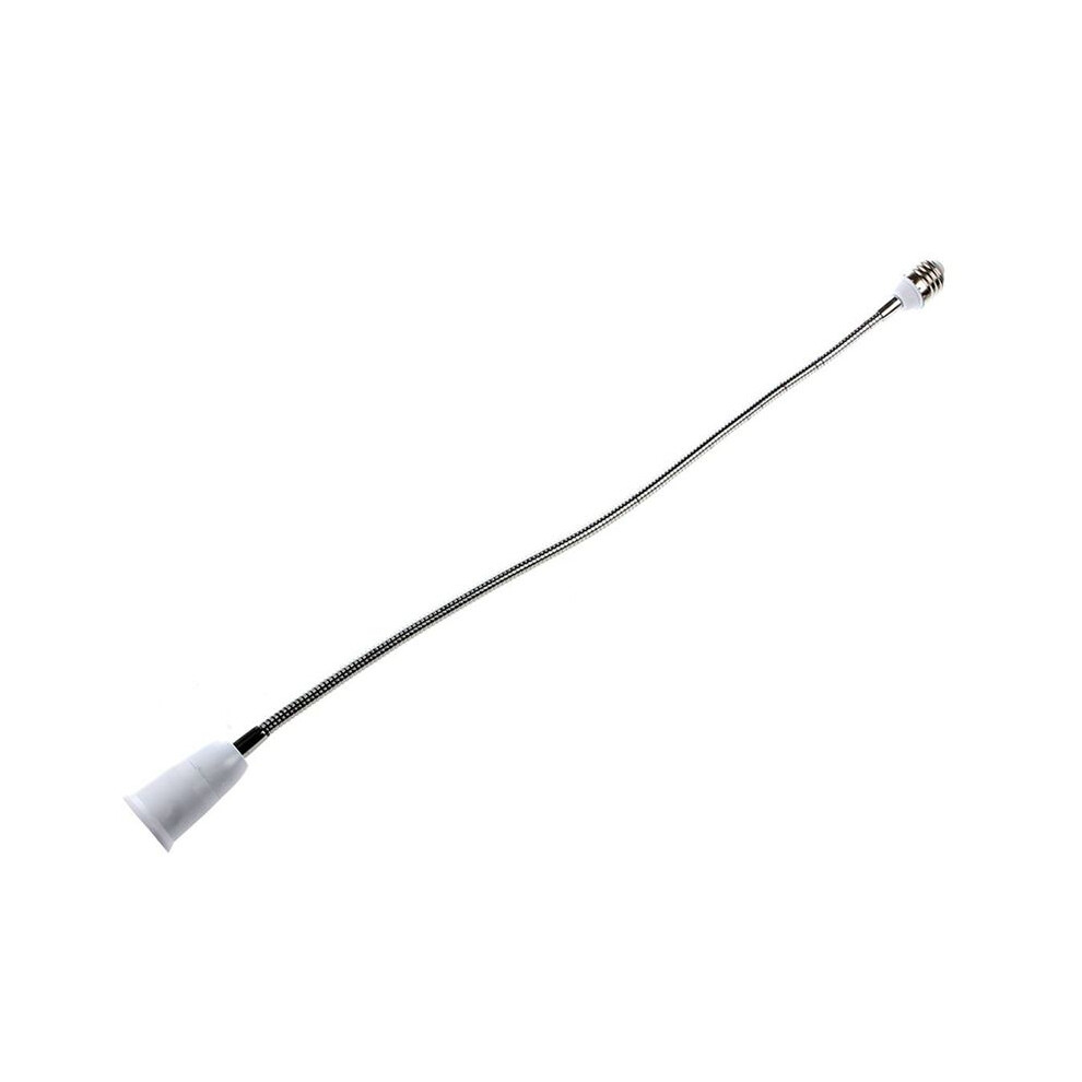 3X E27 To E27 Lamp Bulb Flexible Extension Adaptor Converter (,60Cm) Light/White 4711403545420