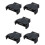 15 Pcs Black Plastic CR2032 Cell Button Lithium Battery Sockets Holder 2