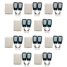 10X Trasmettitore + Ricevitore 12V 4 Canali 200M Wireless RF Remote Control 2