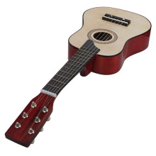 2pcs 25 Inch Basswood Acoustic Guitar 6 Strings Small  Guitar with Guitar Pick Strings for Children Kids Gift