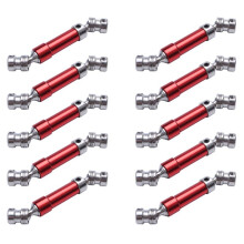 10Pcs Metal Rear Center Drive Shaft CVD Transmission Shaft for 1:12 12428 12423
