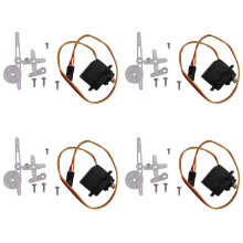 4X 3,5 KG Upgrade Metall Getriebe Servo für MN D90 D91 WPL B1 B14 B16 B24 C14 C24 B36 1:16 Lkw 4WD RC Crawler