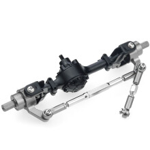 20Ensemble Kit de Coupelle de Direction en MéTal pour WPL C14 C24 C34 C44 B14 B1 B16 B24 B36 MN D90 D91 MN99S PièCes de Voiture RC, Titane