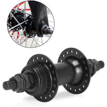 2 Par de Bujes de Freno de Disco Delantero y Trasero de 36 Agujeros para MTB, Compatible con Eje Pasante de Freno de Disco de 6 Pernos, Buje para
