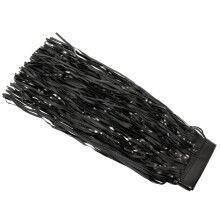 2X Women'S Tassels Leather Skirt Summer Fashion Adjusted PU Long Fringe Dress Belts Black
