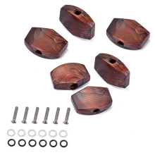 24 Pcs/Set Guitar Tuning Peg Buttons, Tuning Pegs Knobs Machine Heads Buttons for Guitar