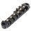 2X Roller Saddle Tune-O-Matic Guitar Bridge for   Electric Guitar Replacement (Black) 7