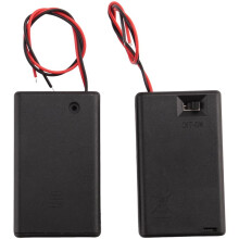 10 St 3 X AAA 4,5V Batterihållare Box Box Trådbunden /OFF-Brytare med Lock