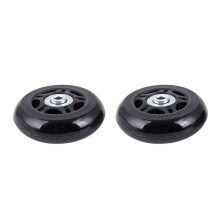 6 Set Luggage Suitcase Replacement Wheels Axles and Wrench Repair Set OD 68mm
