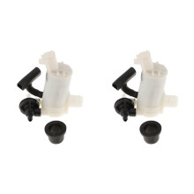 2X Pompa Lavavetri Tergicristallo Motore Tergicristallo per CRV FIT 76846-TF0-003