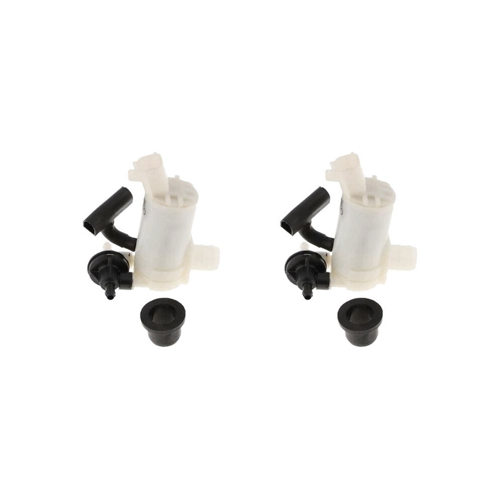 2X Windshield Washer Motor Windscreen Wiper Washer Pump For Crv Fit 76846-Tf0-003 6032413034475