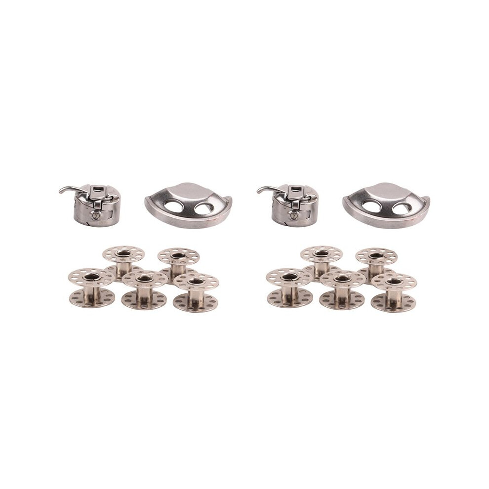 2Set Sewing Tools Bobbins + Bobbin Case + Shuttle Hook For Old Style Household Sewing Machine Sewing Supplies 6032128385954