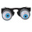2X Halloween Carnaval Feest Plastic Grap Horror Schok  Ogen Bril Speelgoed 7