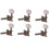 60pcs Acoustic Guitar String Tuning Peg Tuner Machine 6