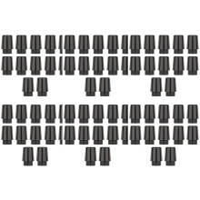 72Pcs Ferrules Compatible with Irons 0.355 Inch Tip Irons Shaft Club Shafts Sleeve Adapter
