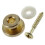 8pcs Golden Strap Button W/ Mounting Screw for Guitar Mandolin 2