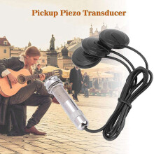 Guitar Pickup 6X Piezo Pickup Transducer for Acoustic Guitar Ukulele Mandolin Instruments