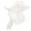 200 Pcs Natural Ostrich Feathers Wedding Party Decoration White 45-50cm 2