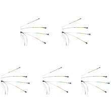 5 Set of Violin Strings E-A-D-G Core Aluminum Alloy Steel Strings Wound Stringed Musical Instrument Parts