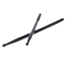 6 Pair of 5A Drumsticks Nylon Stick for Drum Set Professional Black