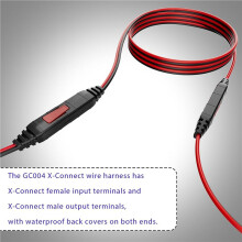 2pcs 300cm for GC004 X-Connect Extension Cable Wire Harness for Genius Battery Chargers Accessory
