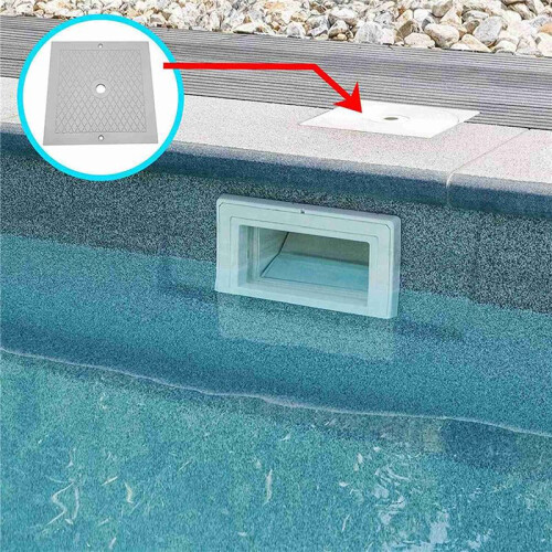 2X SubstituiçãO da Tampa do Skimmer de 10 Polegadas SPX1082 SP1082E para  SPX1082E, SP082, 1083,1084,1085 e SP1086, Design Resistente 2