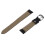 4st 18 mm Klocka Armband Svart PU Läder Legering Spänne Klocka 3