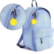 40-Pack Tennisboll Gula Nyckelringar för Festfavoriter, Skolkarnevalsbelöning, Presentfyllmedel för Festväskor, Sportsouvenir