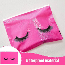 150 Pieces Eyelash Aftercare Bags Plastic Makeup Bags Toiletry Makeup Pouch Cosmetic Travel with Zipper S