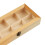 3X 8compartment Display Cabinet Wooden Tea Coffee Rack Storage Box Storage Box 4