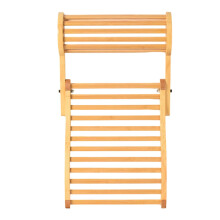 Wooden Sauna Backrest Pillow Ergonomic Foldable Design for Steam Room Bath and Spa