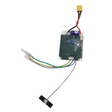 2X Elektrisches Skateboard Einzellaufwerk Hub Motor Kontrolleur Satz Langbrett ESC Scooter Hauptplatine mit Fernbedienung