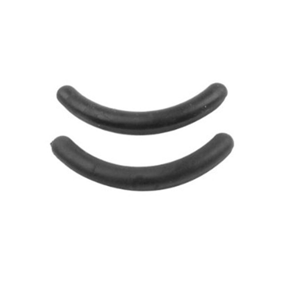 60 Pcs Black Rubber Makeup Tool Eyelash Curler Replacement Pads for Lady