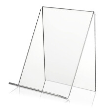 15 Pcs Acrylic Book Stand,Clear Acrylic Stand, Clear Holder for Displaying Pictures,Watch Display Stand 100x115x130mm