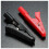 12X Insulated Alligator Clip Connector Clamp Testing Probe Red+Black 4
