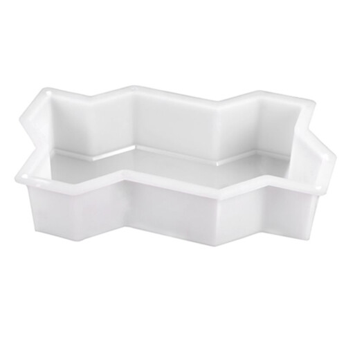 8X Three Waveform Garden Path Plastic Concrete Paving Brick Mold Diy Walkway Cement Brick Mold 1