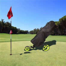 2X Rain Cover for  Bag Waterproof Rain Push Cart Club Bags Raincoat for  Outdoor Fields